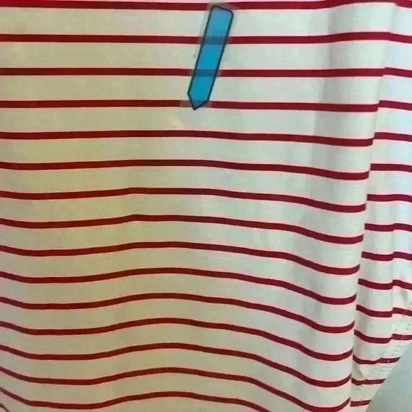 Vince Camuto Red and White Striped One Piece - Picture 10 of 11